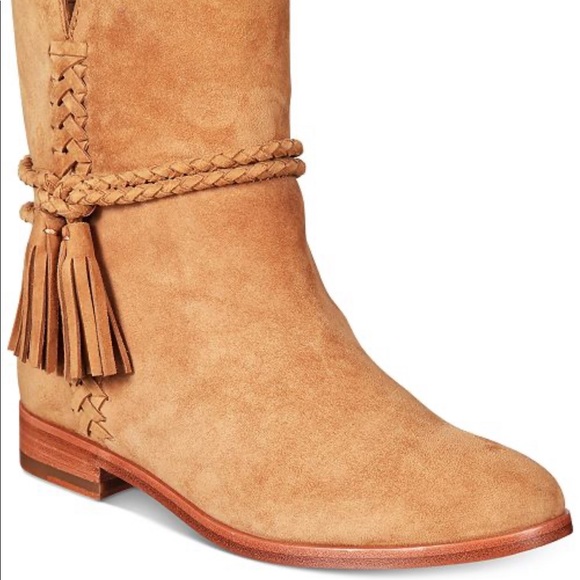 FRYE Tina Whipstitch Tassel pull on boots - Picture 2 of 7